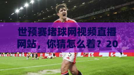 世预赛堵球网视频直播网站，你猜怎么着？2026年看球就得这么玩