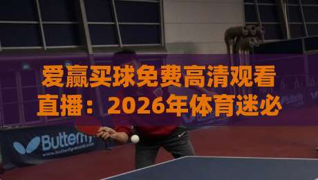 爱赢买球免费高清观看直播：2026年体育迷必备的观赛指南