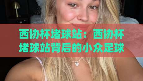 西协杯堵球站：西协杯堵球站背后的小众足球文化圈 | 西协杯堵球站如何成为城市球迷的周末据点？|最全手机信誉娱乐网反波胆链接受让视频半全场动画
