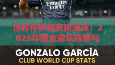 世界杯伊朗竞猜买球：2026年最全避坑指南与实战策略