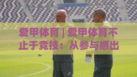 爱甲体育 | 爱甲体育不止于竞技：从参与感出发，重新理解运动生活的打开方式|今日最新外围投球站动画水位精彩片段流畅代理1080P