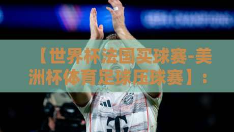 【世界杯法国买球赛-美洲杯体育足球压球赛】: 2026年最新投注策略与实战解析
