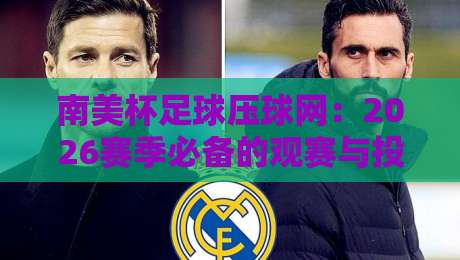 南美杯足球压球网：2026赛季必备的观赛与投注指南